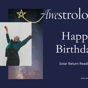 Solar Return Astrology Reading Gift Card