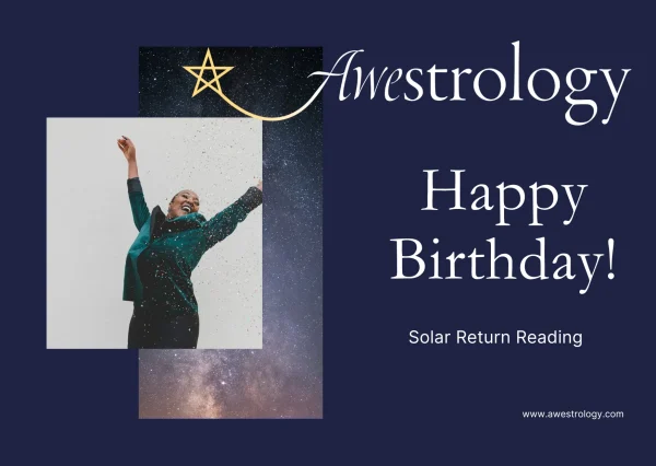 Solar Return Astrology Reading Gift Card