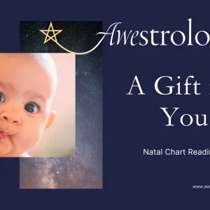 Natal Chart Astrology Reading Gift Card