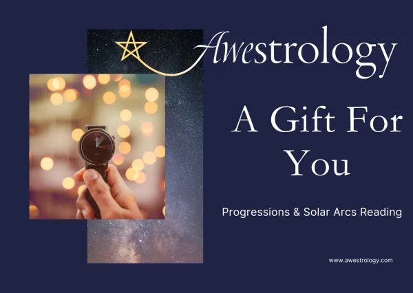 Progressions & Solar Arcs Astrology Reading Gift Card