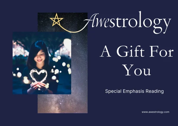 Special Emphasis Astrology Reading Gift Card