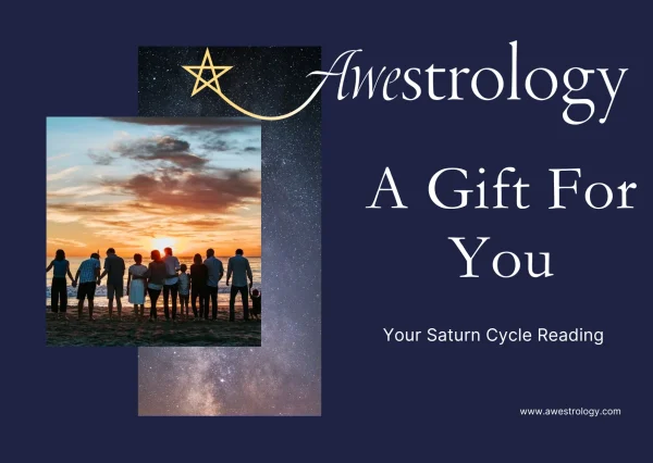 The Times of Your Life - A Saturn Cycle Astrology Reading Gift Card