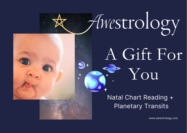 Natal Chart Reading + Planetary Transits