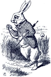 Alice in Wonderland's White Rabbit